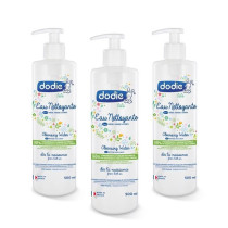 DODIE Batch of 3 cleansing waters 500ml