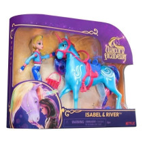 SPIN MASTER UNICORN AND RIVER AND ISABEL DOLL BOX Unicorn Academy