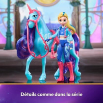 SPIN MASTER UNICORN AND RIVER AND ISABEL DOLL BOX Unicorn Academy