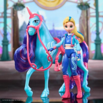 SPIN MASTER UNICORN AND RIVER AND ISABEL DOLL BOX Unicorn Academy