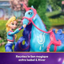 SPIN MASTER UNICORN AND RIVER AND ISABEL DOLL BOX Unicorn Academy
