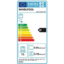 Four encastrable multifonction Pyrolyse - WHIRLPOOL - AKZ96290WH - Bla