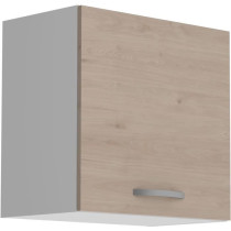 OSLO Upper cabinet 1 Door - Decor Chene Jackson - L 60 x D 36 x H 58 c