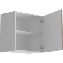 OSLO Upper cabinet 1 Door - Decor Chene Jackson - L 60 x D 36 x H 58 c