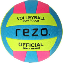 Ballon de volleyball - REZO - PVC - Contraste bicolore - Résistant et