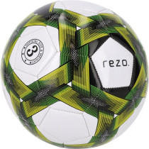 Ballon de football - REZO - PVC - Taille 4 - Jaune bicolore - Résista