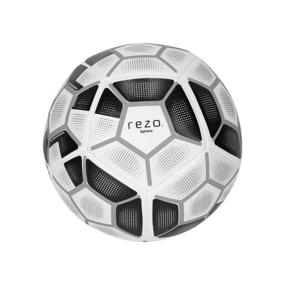 Ballon de football - REZO - Sphera - Taille 4 - Gris - Technologie ava