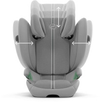 Siege auto - CYBEX - Solution G2 i-Fix Plus Fabric - Stone Grey
