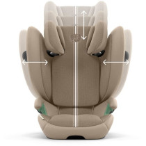 Siege auto - CYBEX - Solution G2 i-Fix Plus Fabric - Almond Beige
