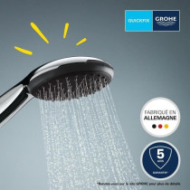Shower head - GROHE Vitalio Start 110 27940001 - 1 Rain jet - Water sa