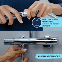 Shower head - GROHE Vitalio Start 110 27940001 - 1 Rain jet - Water sa