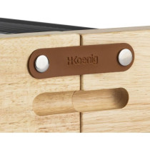 3 in 1 raclette machine WOD360 HKoeNIG: raclette + cooking stone + gri