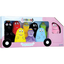 Box of 9 Barbapapa Soft Toys +/- 15 cm - JEMINI - Includes Barbapapa,
