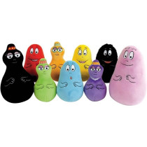 Box of 9 Barbapapa Soft Toys +/- 15 cm - JEMINI - Includes Barbapapa,