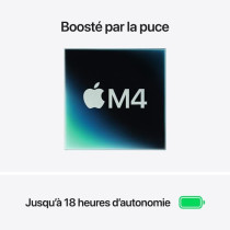 Apple - 15,3 MacBook Air M4 (2025) - RAM 16Go - Stockage 512Go - CPU 1