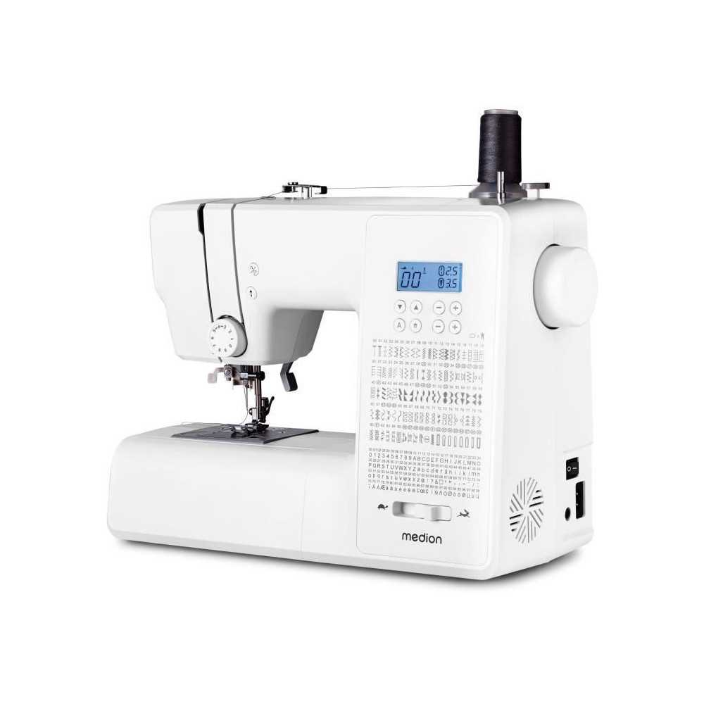 Machine a Coudre Numérique - MEDION - SD 36 - 38W - 270 Points - 700