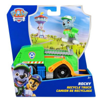 SPIN MASTER VEHICULE + FIGURINE ROCKY La Pat' Patrouille