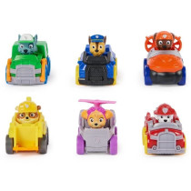 SPIN MASTER PACK 6 RACERS PUP SQUAD Paw Patrol