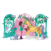 SPIN MASTER PLAYSET MINI POUPEE AVA ET LEAF COLOR REVEAL Unicorn Acade
