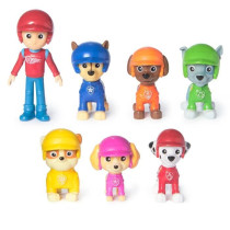 SPIN MASTER MULTIPACK OF 7 RESCUE WHEELS FIGURES Paw Patrol
