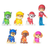 SPIN MASTER MULTIPACK OF 7 RESCUE WHEELS FIGURES Paw Patrol