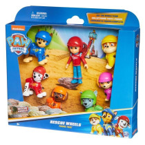 SPIN MASTER MULTIPACK OF 7 RESCUE WHEELS FIGURES Paw Patrol