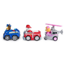 SPIN MASTER PACK OF 3 RETRO FRICTION VEHICLES Paw Patrol