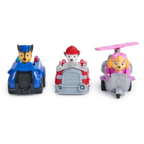 SPIN MASTER PACK OF 3 RETRO FRICTION VEHICLES Paw Patrol