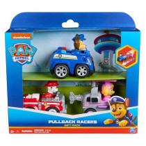 SPIN MASTER PACK OF 3 RETRO FRICTION VEHICLES Paw Patrol