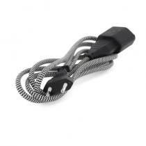 CHACON Black/White Textile extension 6A - 1.5M black -black