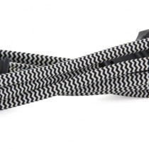 CHACON Black/White Textile extension 6A - 1.5M black -black