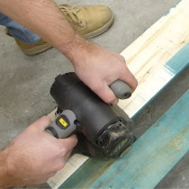 Compact renovator 420W abrasive flap brush Ø80mm