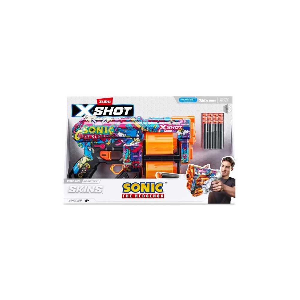 Lanceur de fléchettes - ZURU - X-SHOT Dread SONIC - Canons rotatifs d