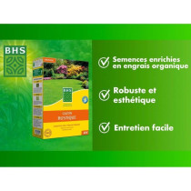 Gazon - BHS - Gazon Rustique - 5kg - Jardins Traditionnels - Tous Type