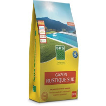 Gazon - BHS - Gazon Rustique Sud - 5kg - Résistant aux conditions sec
