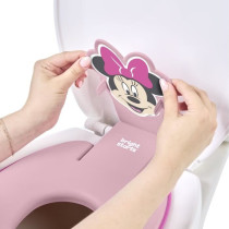 Réducteur de lunette de toilette - DISNEY BABY - MINNIE - Adhésif -