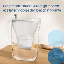 Brita Carafe filter gray style (2.4l) included 1 Maxtra pro all-in-1 c