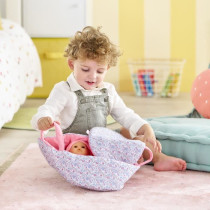 Accessoires poupons - COROLLE - Couffin Floral - pour poupon 30 cm - d