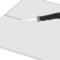 Fartools saw Placoplâtre 160mm