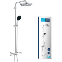 Shower column with thermostatic mixer - Water saving - GROHE Vitalio S