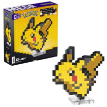 MEGA-Pokémon-Pikachu-Coffret de construction rétro 400 pieces - MEG