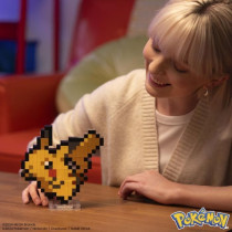 MEGA-Pokémon-Pikachu-Coffret de construction rétro 400 pieces - MEG