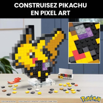MEGA-Pokémon-Pikachu-Coffret de construction rétro 400 pieces - MEG