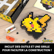 MEGA-Pokémon-Pikachu-Coffret de construction rétro 400 pieces - MEG