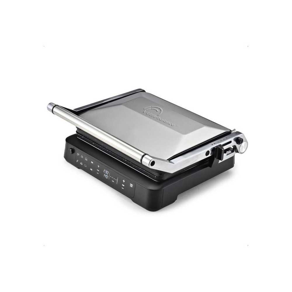 Grill viande - LITTLE BALANCE - 8734 - 2000 W - 6 positions - Aluminiu