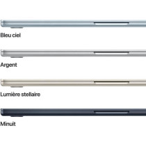 Apple - 15,3 MacBook Air M4 (2025) - RAM 24Go - Stockage 512Go - CPU 1
