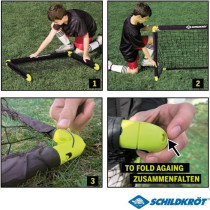 Football goal - Foldable - SCHILDKRÖT - 90 x 60 x 60 cm