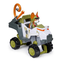 SPIN MASTER VEHICLE + TRACKER JUNGLE PUPS FIGURE Paw Patrol