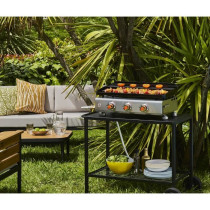 BRASERO Trolley for plancha - Steel - 85 cm