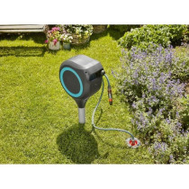 GARDENA RollUp S automatic spike dispenser 15 m blue stripe